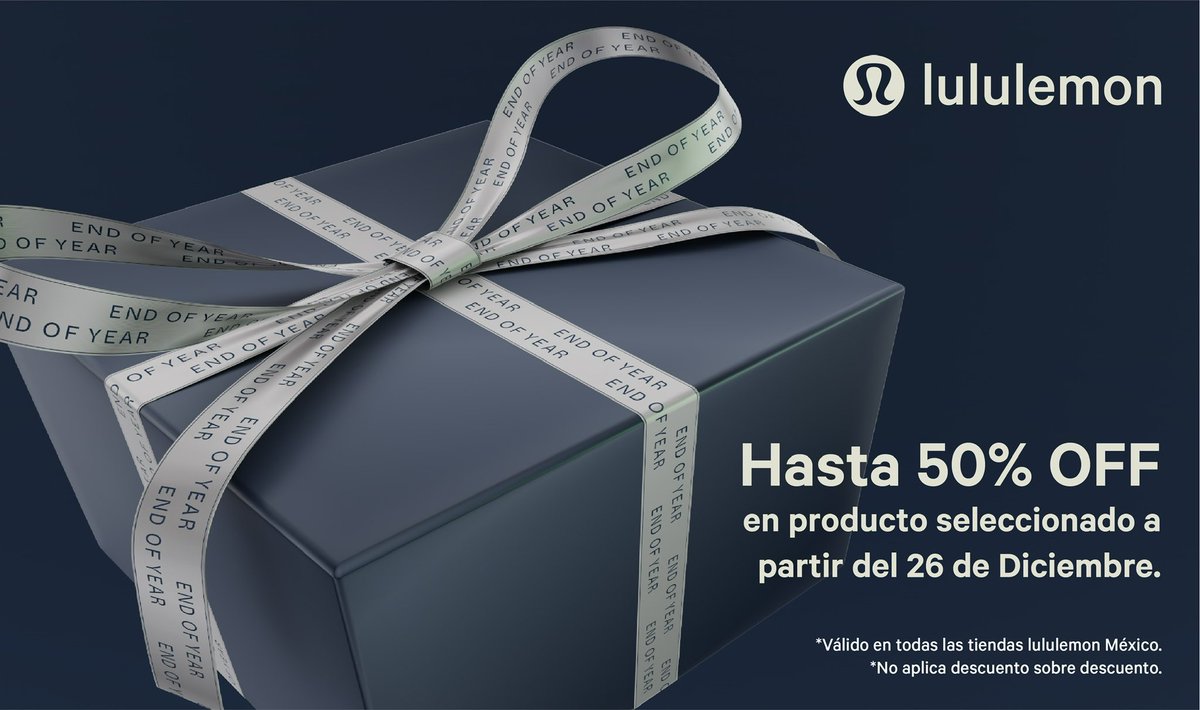 End-Of-Year Finds 
Porque ustedes lo pidieron… Desde hoy hasta agotar existencias 50% off en producto seleccionado en todas nuestras tiendas en México, aprovecha estas últimas ofertas del año. #thesweatlifeMX