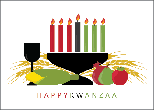 Today marks the beginning of Kwanzaa! Kwanzaa is an African American and Pan-African holiday celebrated over 7 days with the lighting of symbolic candles. "Kwanzaa brings a cultural message which speaks to the best of what it means to be African and human in the fullest sense."