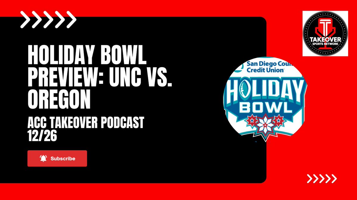 DanSiegel_'s tweet image. Holiday Bowl Preview: North Carolina vs Oregon

📽️: youtube.com/watch?v=DQDqmO…
