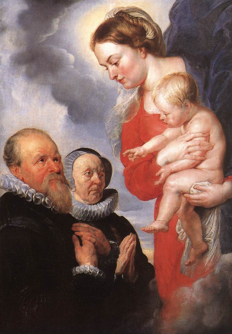 This Madonna and Child, painted by Peter Paul Rubens in 1621, was commissioned to be part of the fun