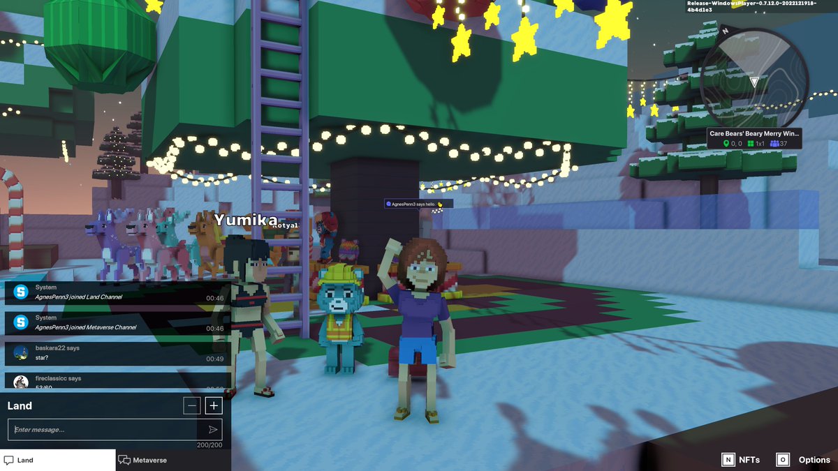 AgnesPenn3's tweet photo. @TheSandboxGame @carebears I found a @carebears blue construction worker in Merry Beary Winterfest! 👷🐻 #SeasonsGreetingsTSB https://t.co/h4wGGnmnm3
