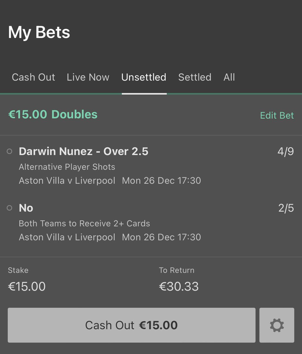 LKTIPPING's tweet photo. 2 Plays For Liverpool Vs Aston Villa👀

I can feel a BOOM here🤑

1/1 and 17/2 longshot😮‍💨

#boxingday #liverpool #PremierLeague https://t.co/LOwNs99Whw