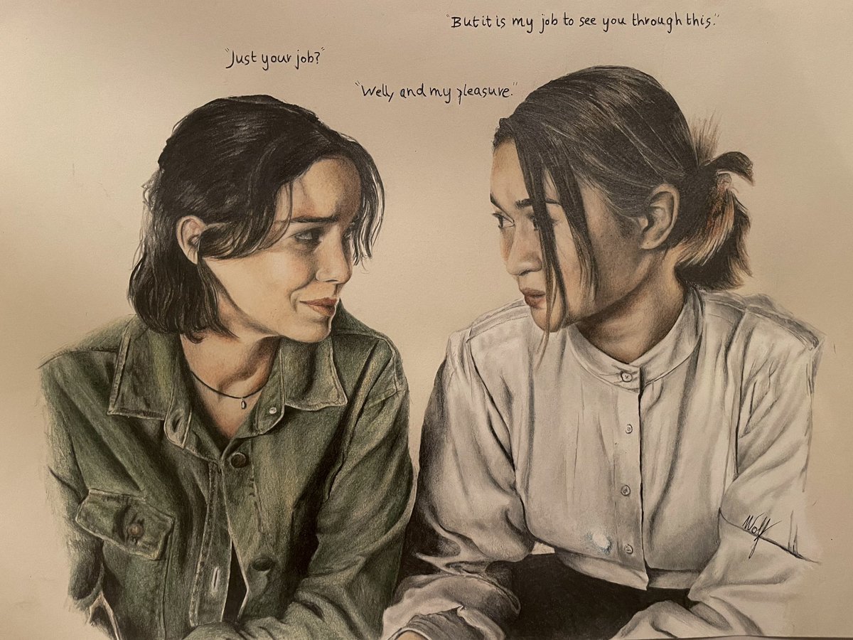 wolfovatereza's tweet image. This piece is finally done and I am really proud of it 🎨 I had to draw one of my favourite scenes

‼️ #SaveWarriorNun ‼️ #WarriorNun