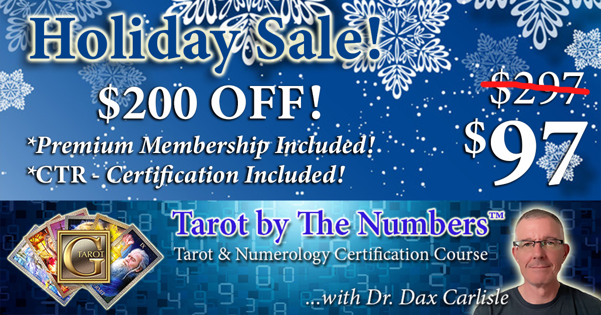 👉 TheTarotGuild.com/Learn Promocode: HOL2022 ....Save $200! #Tarot & #Numerology ...FREE Premium Membership in 'The Guild' and FREE Professional Reader Certification! 🎄🎁🎅🏻🎉💜