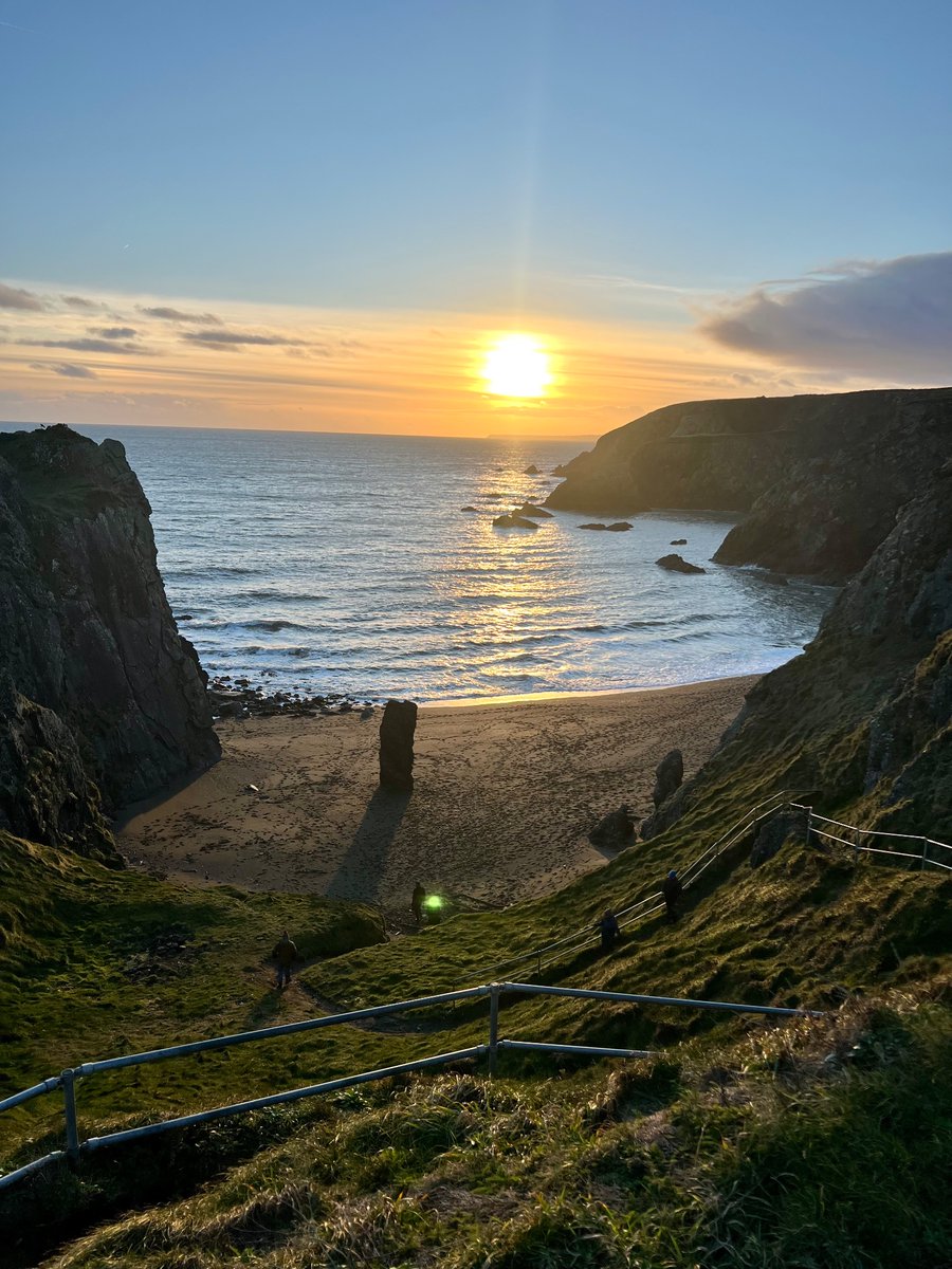 Can’t beat at home in the island over Christmas, Tra na mBó Beach #ireland #holidays