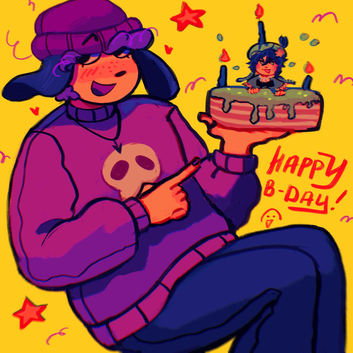 katsutaaki's tweet photo. HAPPY BIRTHDAY TO MY SUPER BEST FRIEND AND THE BEST LITTLE BROTHER EVER !!! @poofzer https://t.co/kPa4p2e1N4