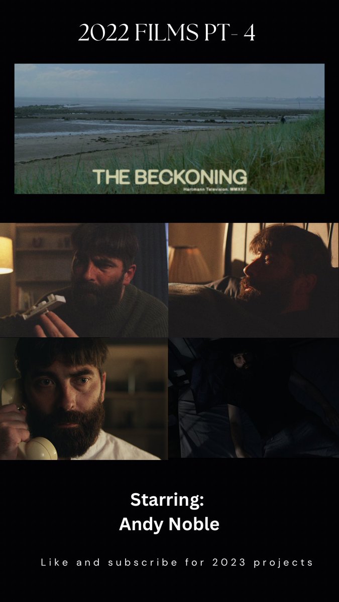 And finally a short film made from an original script.  
#shortfilm #filmmaker #movies #film