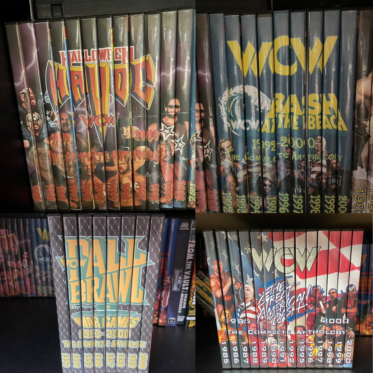 Axel_Foley13's tweet photo. BEFORE THE WWE NETWORK THERE WAS IOFFER!! A website out of the Netherlands selling original broadcast anthologies in DVD form. #wcw #ioffer #wwenetwork #crockett #nwa https://t.co/qb7NRg3ITb