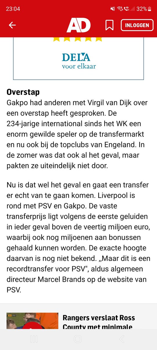 Gakpo is wel heel erg oud <a href="/ADnl/">AD.nl</a>