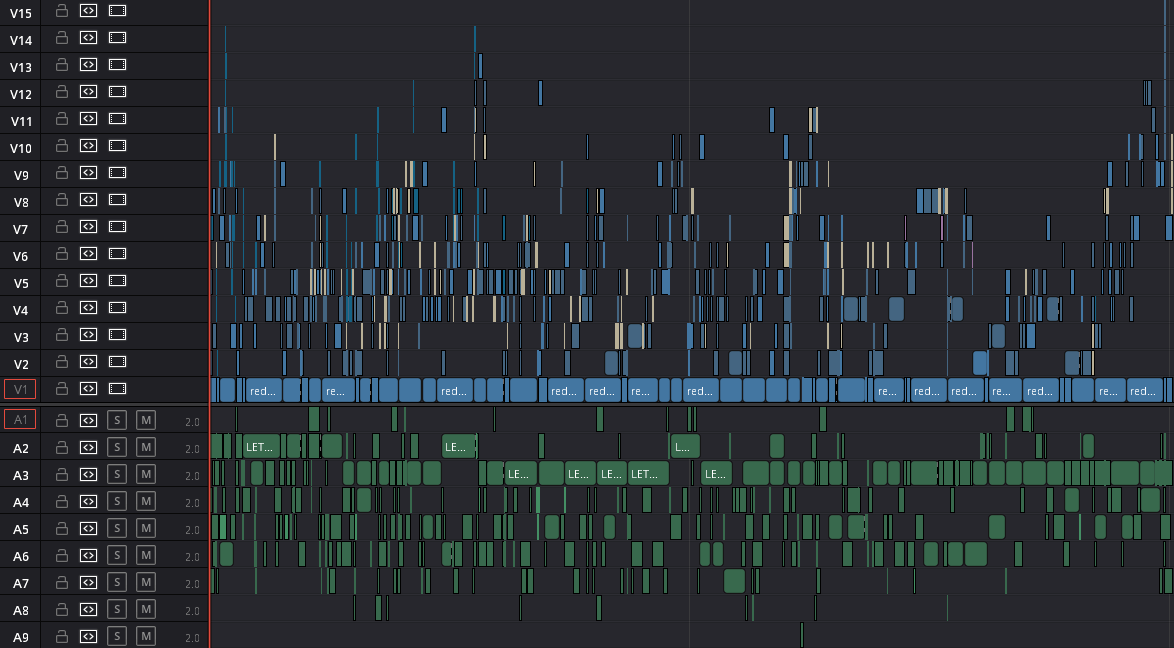 SubToCinder's tweet photo. this video's editing timeline, in case u were interested 😱 https://t.co/eQYCnI9TFQ