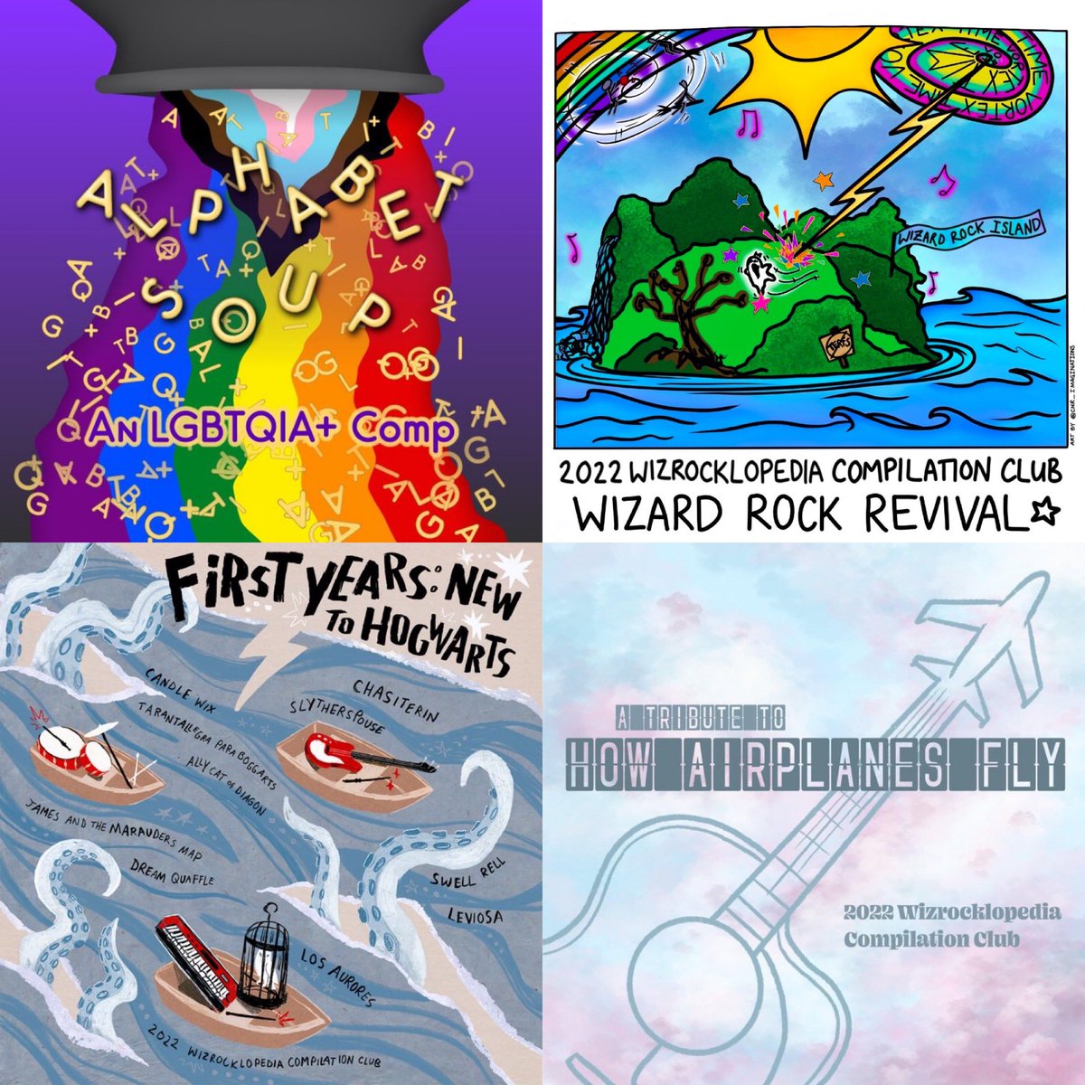 Wizrocklopedia Compilation Club tweet media