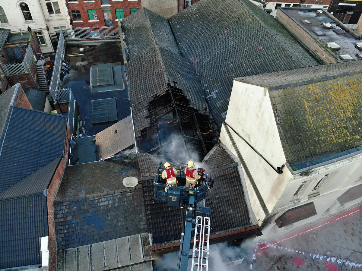 LFRS Drone on Twitter "Drone deployed to monitor fire spread and