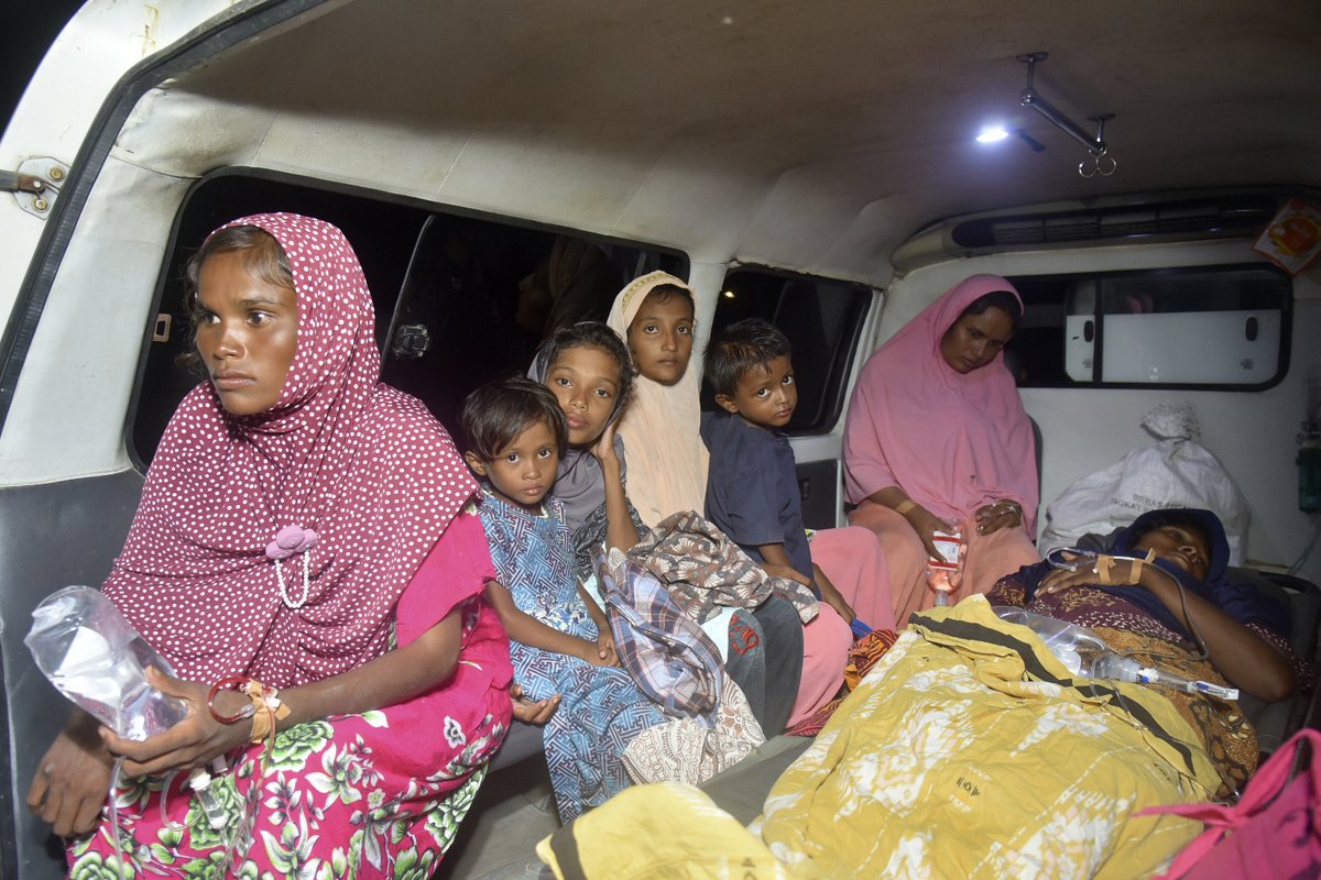 A boat carrying 180 Rohingya refugees was allowed to land some of its passengers in Indonesia.

Another boat carrying 180 may have sunk, says the UN, making 2022 one of the deadliest years for Rohingya.

Over 1 million mostly-Muslim Rohingya live in refugee camps in Bangladesh.
