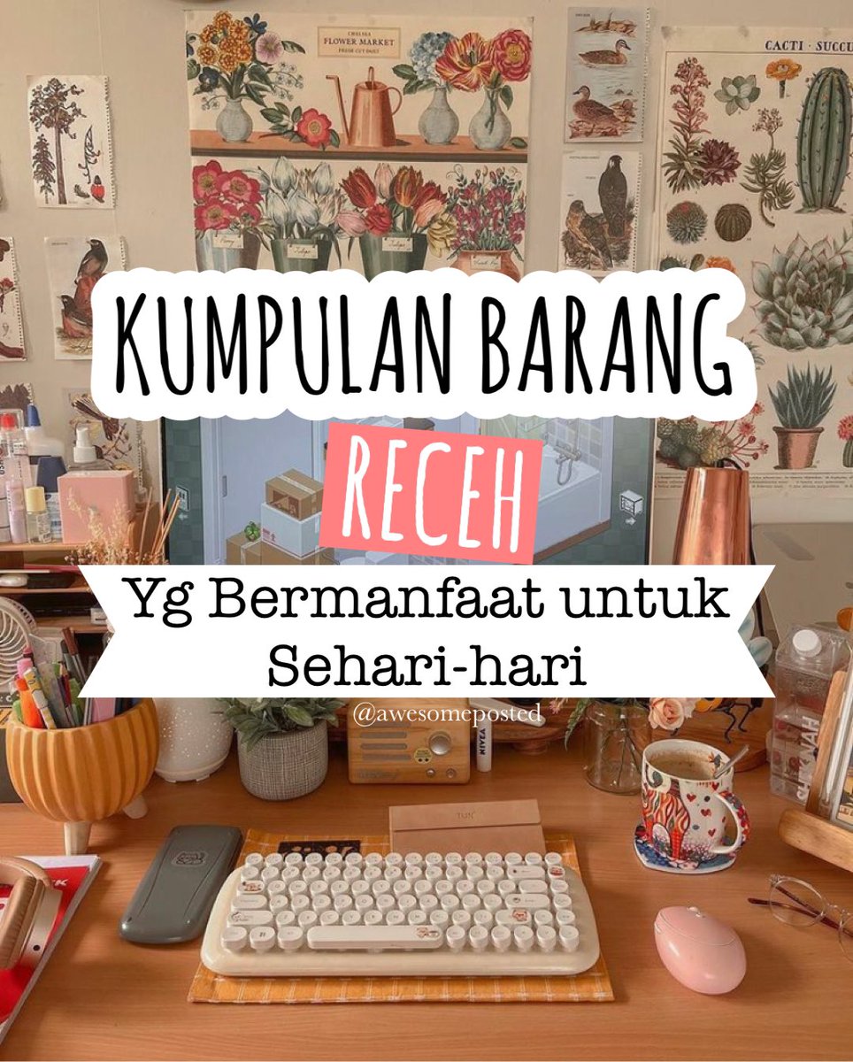 Barang kali ada yg mau beliin emak dirumah

— a thread