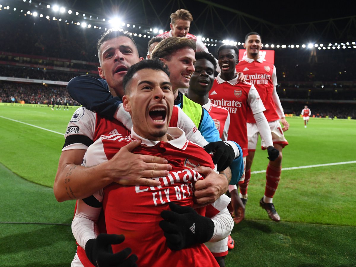 Arsenal's tweet photo. Missed us, Gooners? https://t.co/Fk1xvl6kmH