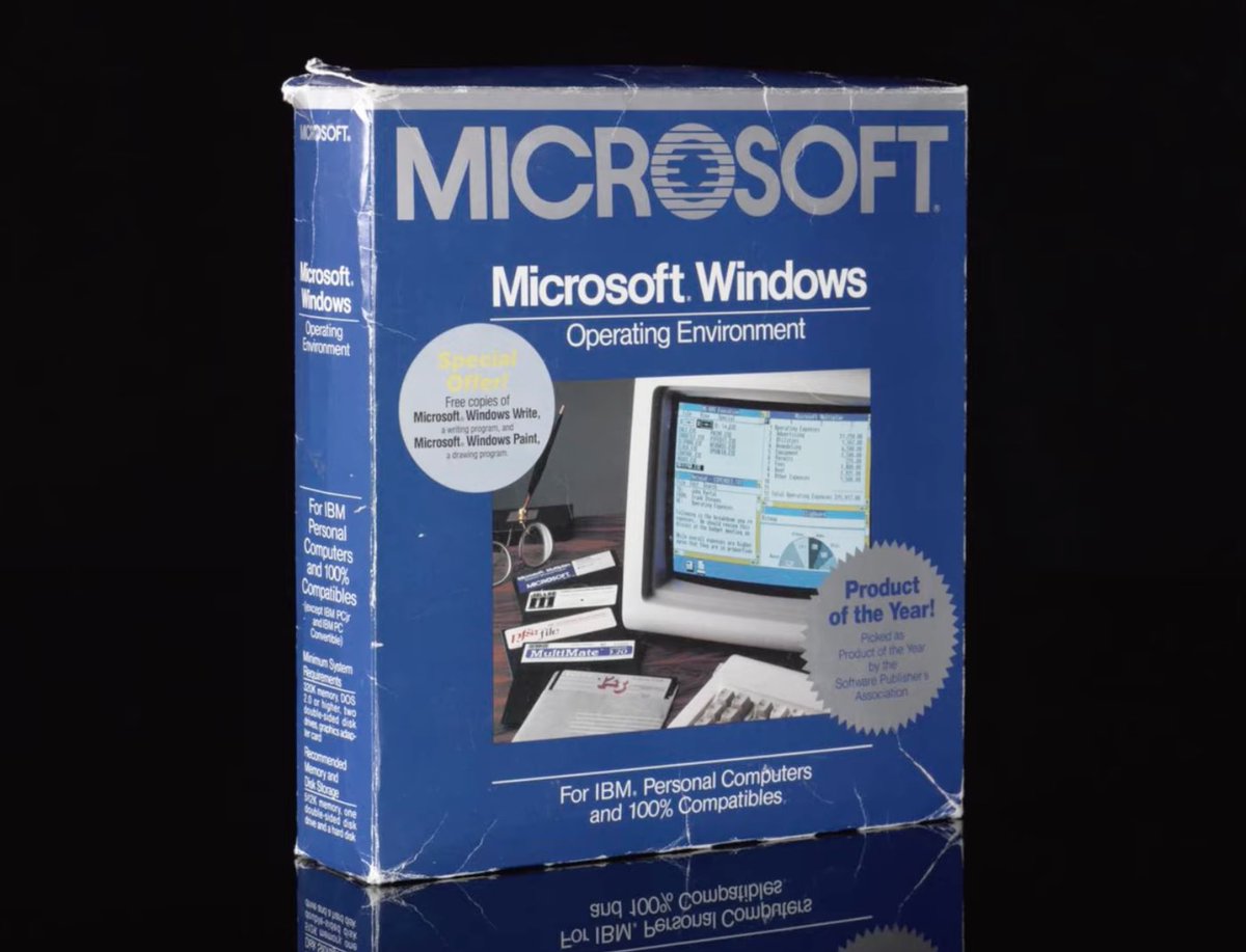 wowstartsnow's tweet image. Windows 1, released on 20th November 1985, was the longest-supported version of Windows. It was declared unsupported by Microsoft as of 31st December 2001, meaning that it was eligible for support for over 16 years. 🤯