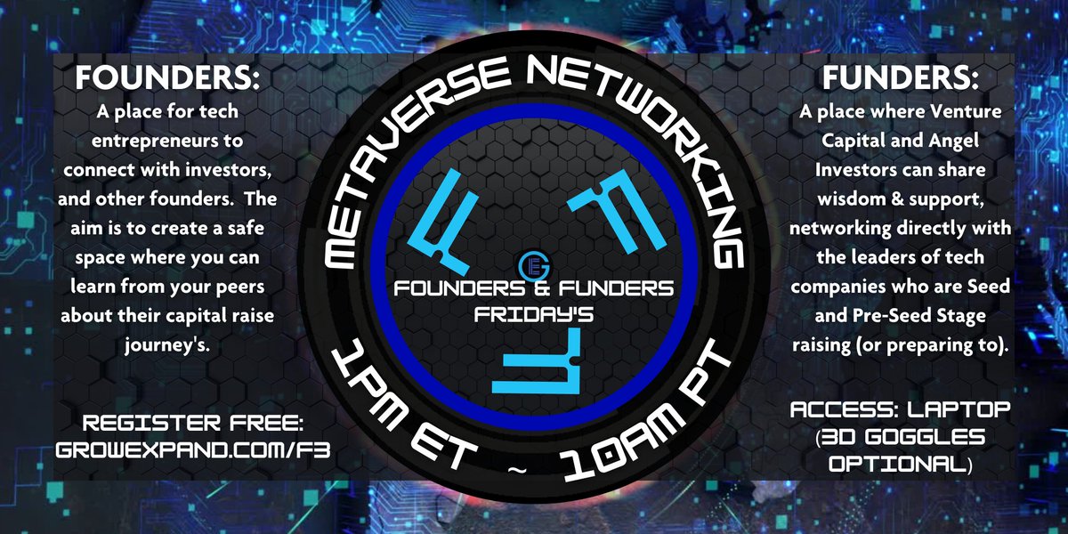 growexpand's tweet photo. SPREAD THE WORD! Register free: https://t.co/LbpqjBKvsP 
#VC #Angel #Investor #VentureCapital #SeedStage #Founder #TechFounder #GrowExpand https://t.co/LoZ0WAAusG