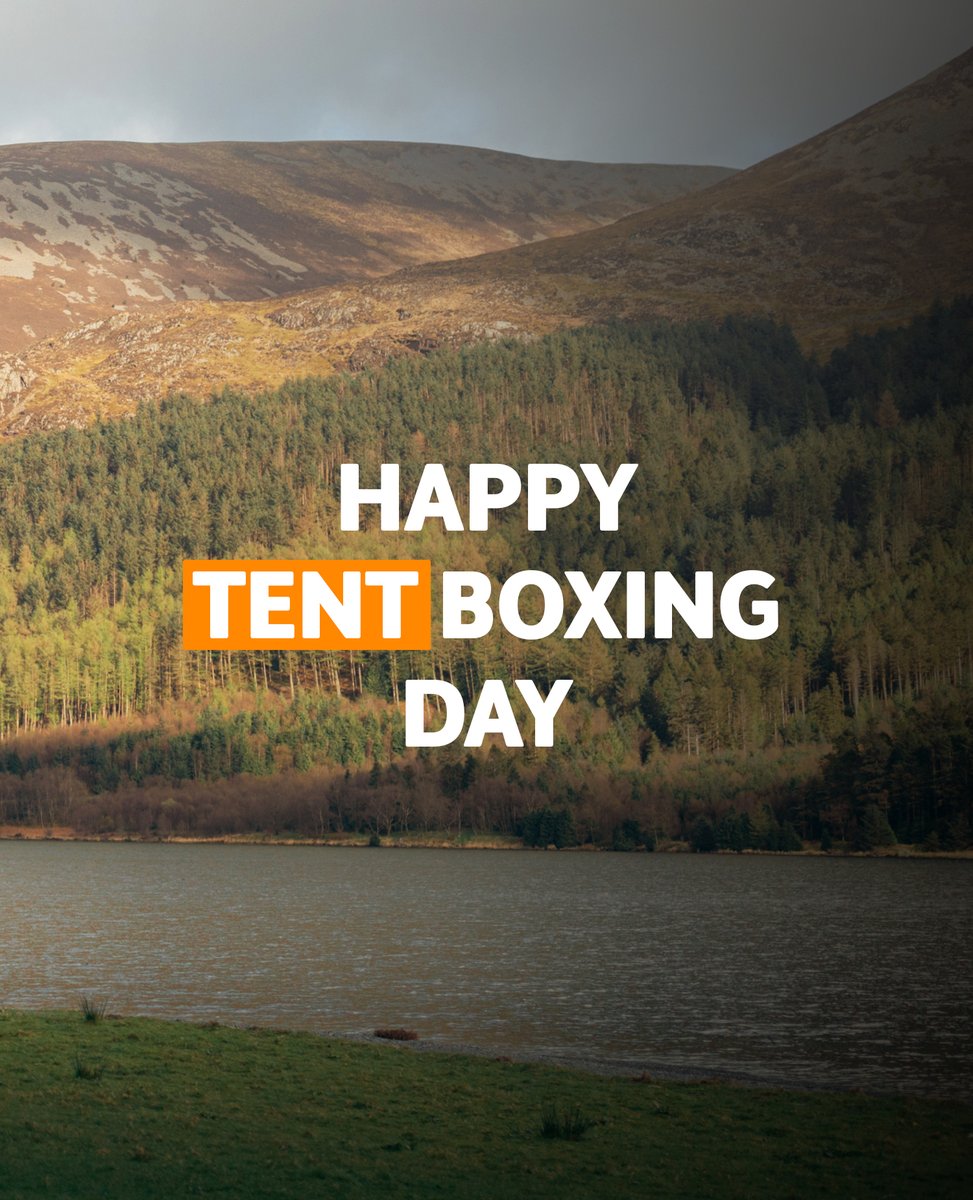 TentBoxOfficial's tweet photo. Who else is off on a (Tent)Boxing Day adventure? ποΈ
Why not share your epic trips with us and help us get inspired for the new year?
#TentBox #TentBoxingDay #TentBoxCargo https://t.co/9x4jMciUNu