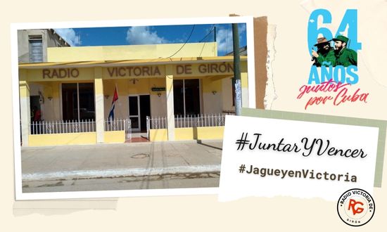 RVGiron's tweet photo. Buenas tardes🇨🇺
A una semana de arribar al 2023, sentimos mucho orgullo de nuestras raíces, de quienes somos, sentimos orgullo de ser cubano ♥️
#JuntarYVencer #JagueyEnVictoria #RadioVictoriadeGiron https://t.co/RxSxVtJDDa