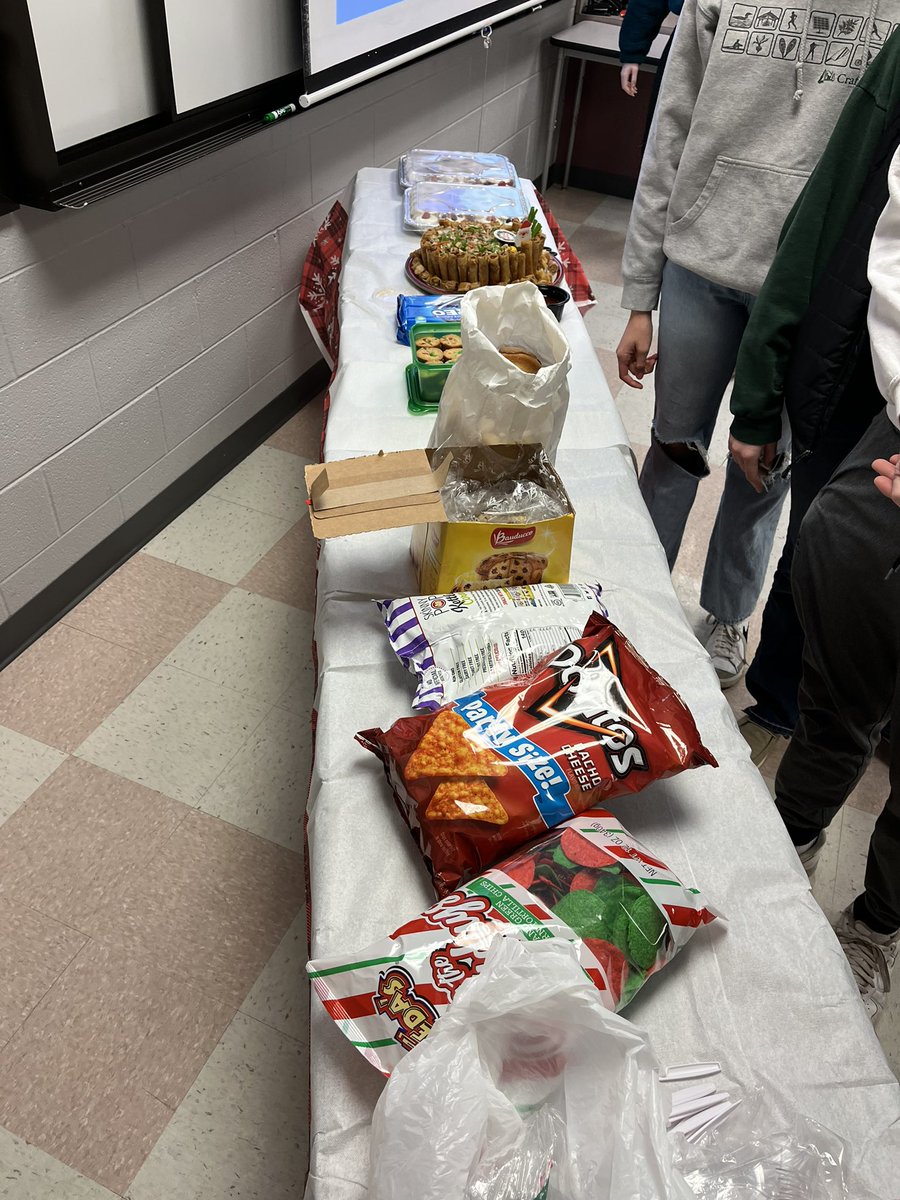 As we wrap up the winter holiday season, I want to share a tradition for SCN World Tour classes. Students are invited to bring in dishes that reflect their culture, and they rearrange the room to sit together at a “family table.” Happy Holidays from our family to all of yours!!