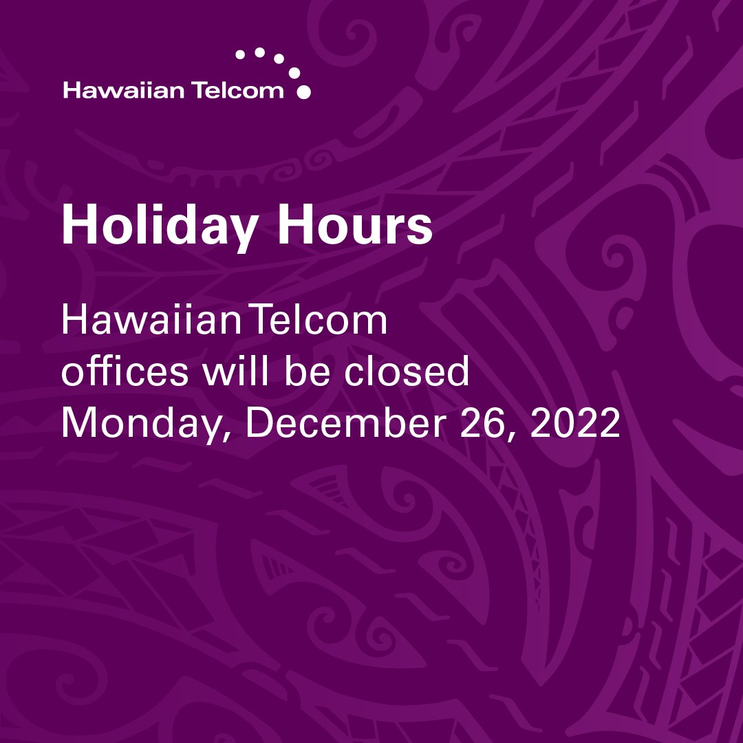 Hawaiian (HawaiianTel) / Twitter