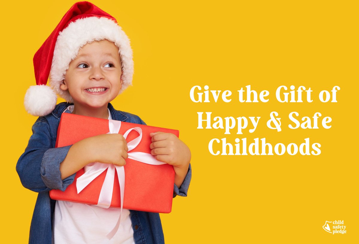 ChildPledge's tweet image. You might have checked everyone off your list, but there is still a gift to give! Consider taking our #PledgeToProtect to take a stand for the kids in your life. We ALL play a role in creating happy and safe #childhoods. 

Learn more and take the pledge:
childsafetypledge.org/pledge-and-pro…