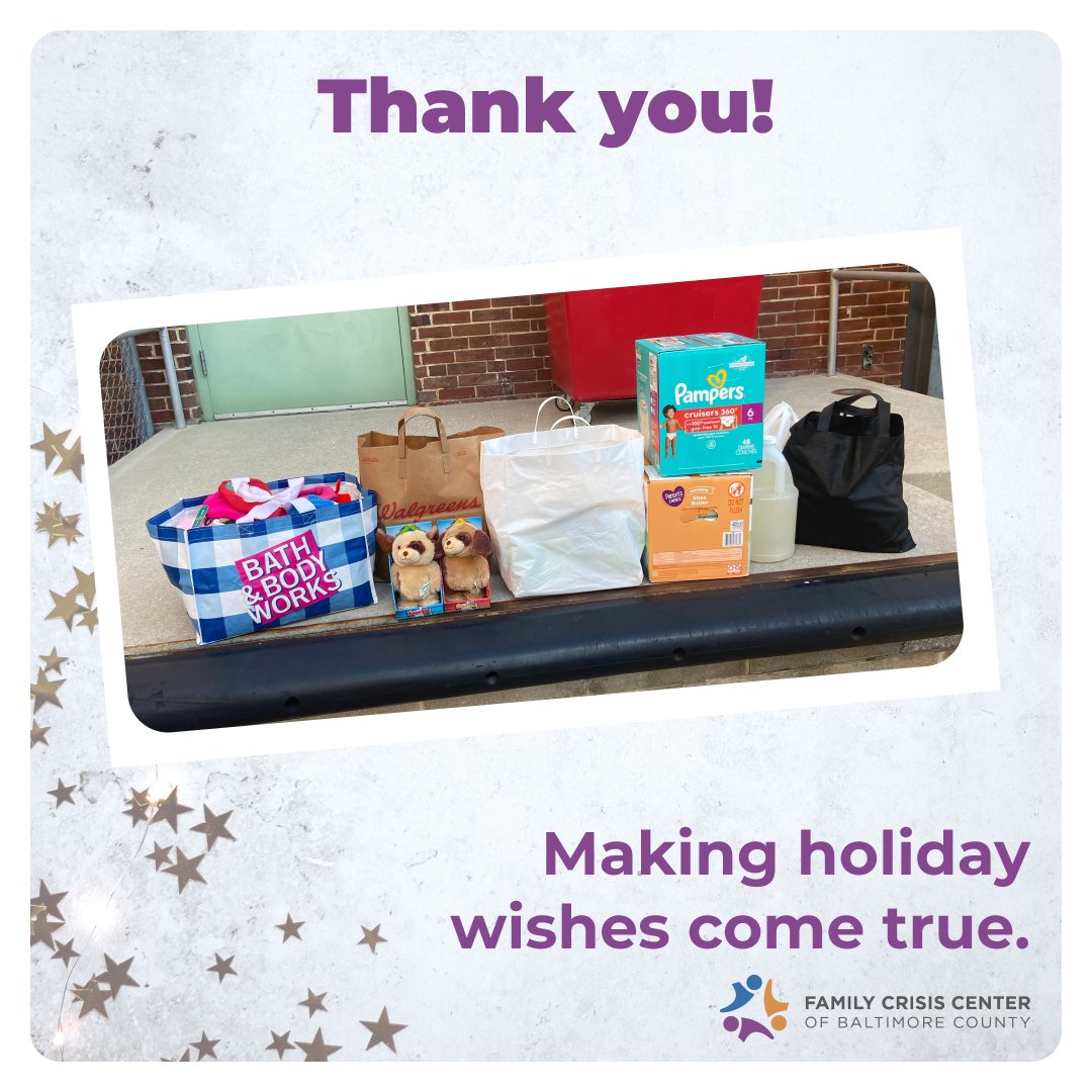 Thank you @bcplinfo Northpoint for your leadership and generosity. The shelter supplies you donated are already being well-used. 💜 #wishlist #holidaygiving #domesticviolence