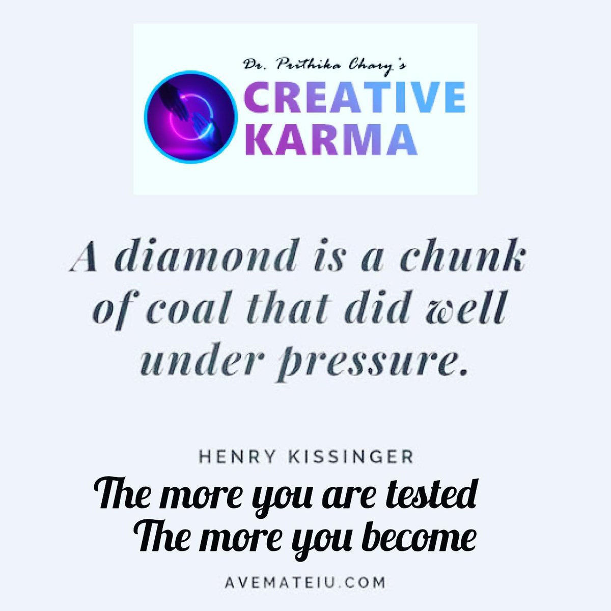 prithikacharyDr's tweet photo. Never be afraid to be tested,challenged, face obstacles.
The more you go through them/ around them//get over them the stronger & tougher & resilient you become
#resilience #gettingtough #bebrave #learn #welcomeadversity #couragehappens #brainhealthcoach #lifecoach https://t.co/uT3yStY635