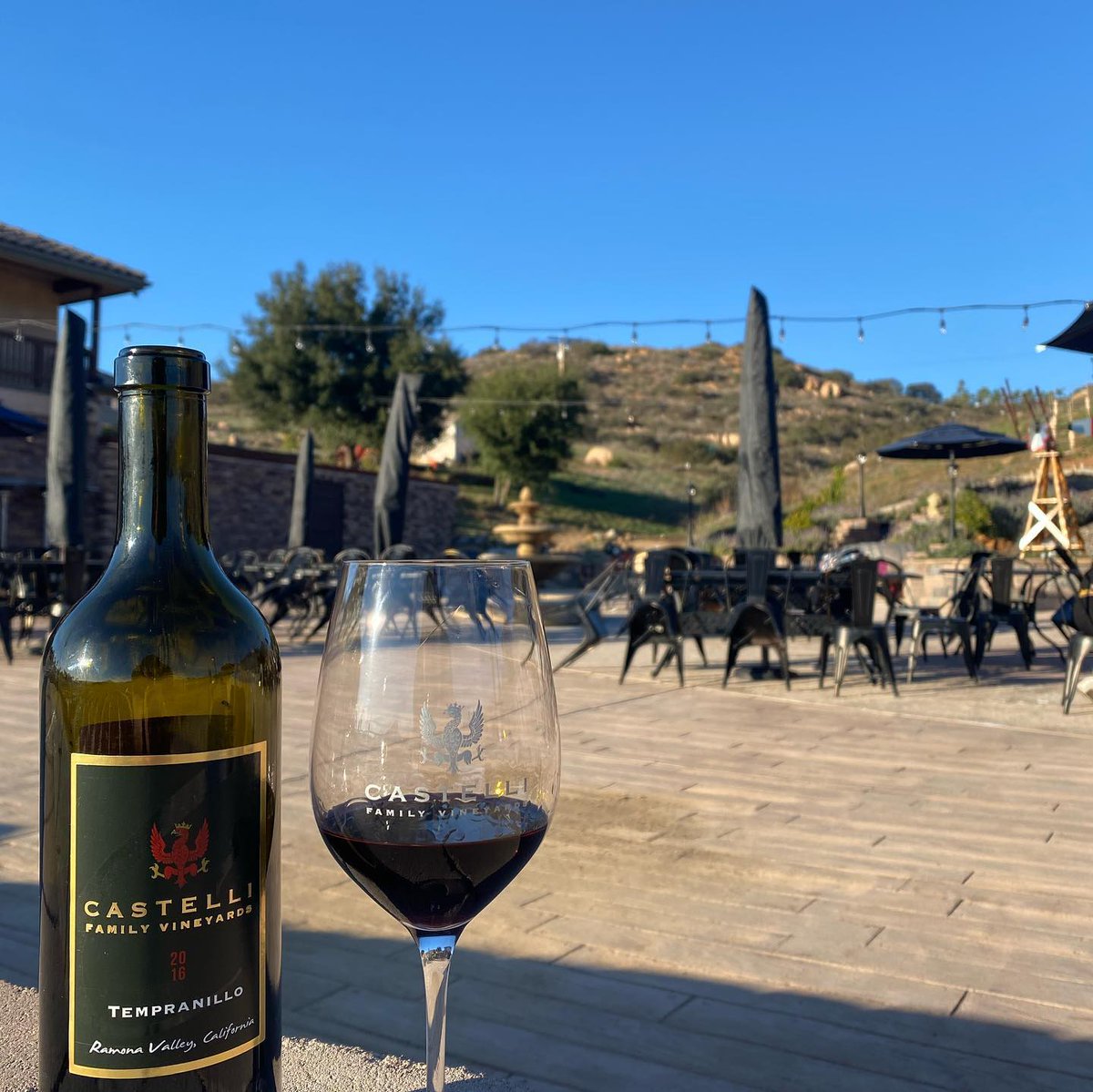Looking for a wine-filled evening without driving all the way down to Mexico? Our client @cpfwinery is tucked away in the hills of Ramona waiting to bring you a glass of their organic reds 🍷