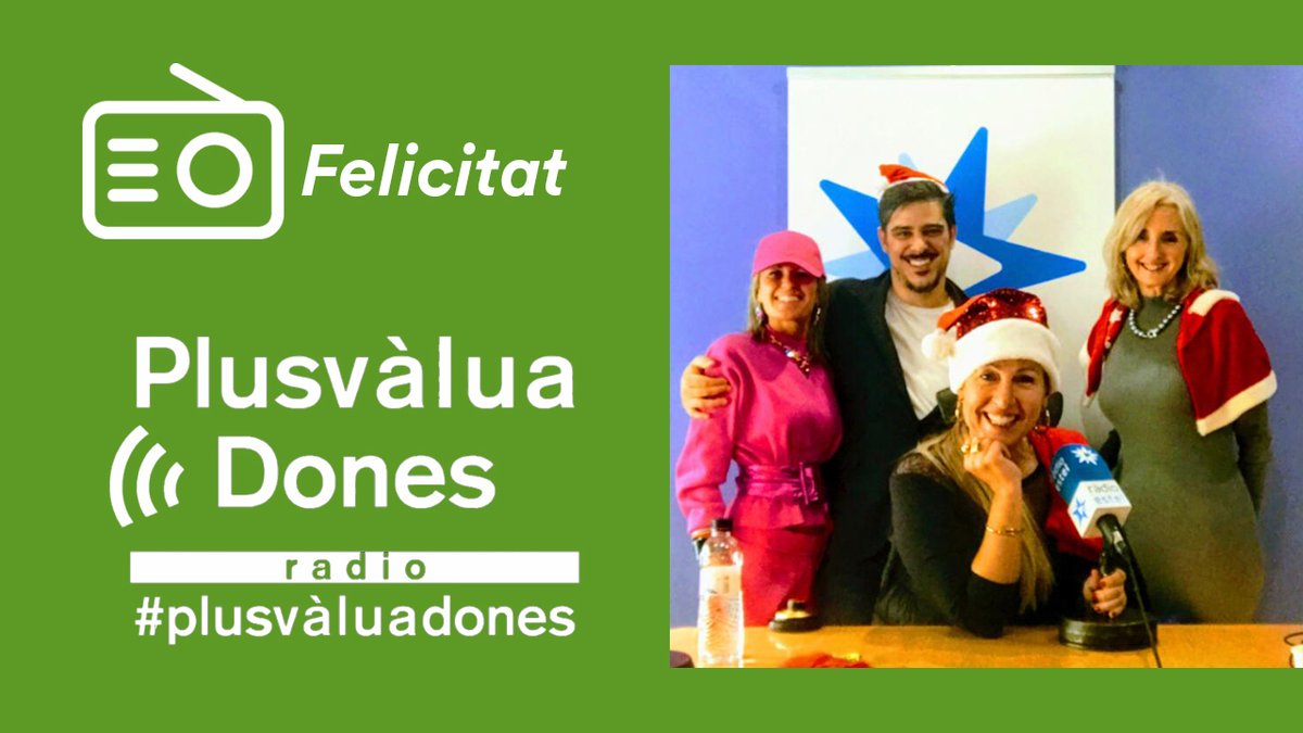 📻#PlusvàluaDones

📌Felicitat
🎙️Recupera l'entrevista a <a href="/eponsdg/">Mª Eugenia Pons de Gironella</a>, amb l'intervenció de <a href="/enricbastardas/">Enric Bastardas</a>, <a href="/noelianum5/">Noelia</a> i <a href="/ferran_cases/">Ferran Cases</a>
🔊Podcast a Youtube: youtu.be/6SIDUzFLlW4

🏆Menció Especial Premis Zapping
🎖️14 reconeixements de qualitat
👉By <a href="/MireiadelPozo/">Mireia del Pozo</a>