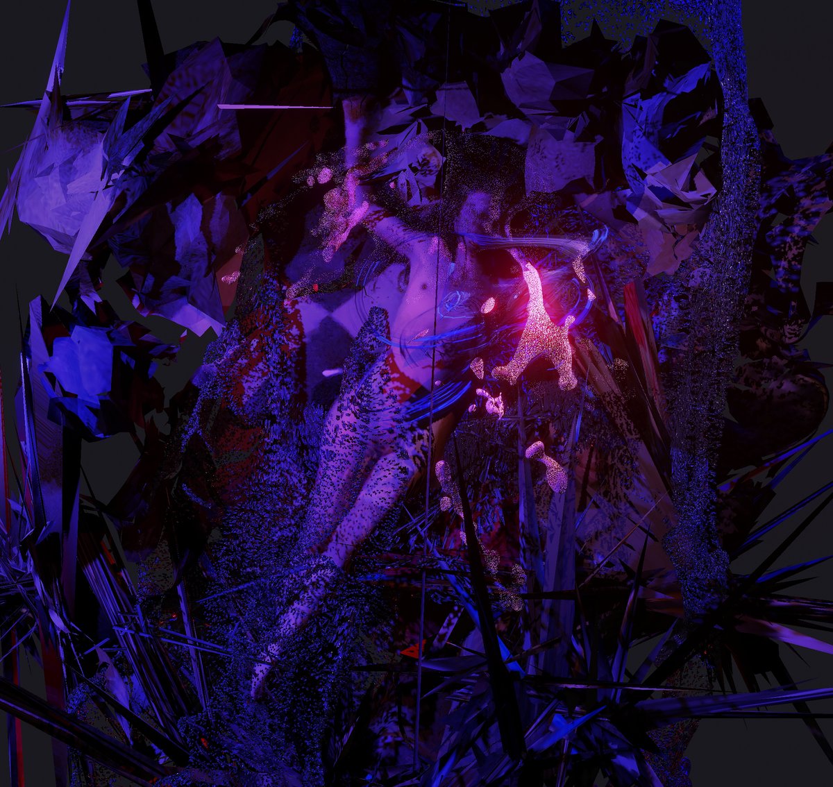 die_arrascaeta's tweet photo. "You cross only bridges
bridges between you,
the flowers and the desert
They are things of your love.
you have left a heaven
to dawn it at once, there"
(Spinetta)

"Joha", digital work, 2022.

#3dscanning #scan3d #blender #digitalart #contemporaryart https://t.co/jxDuTtKv3c