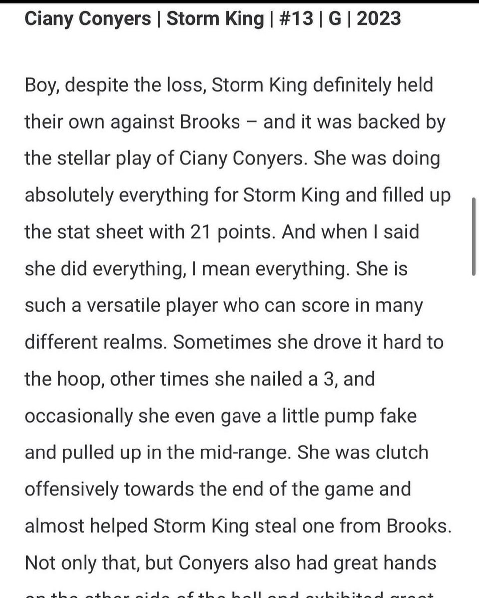 The D1 signee continues to shine bright when the lights come on.