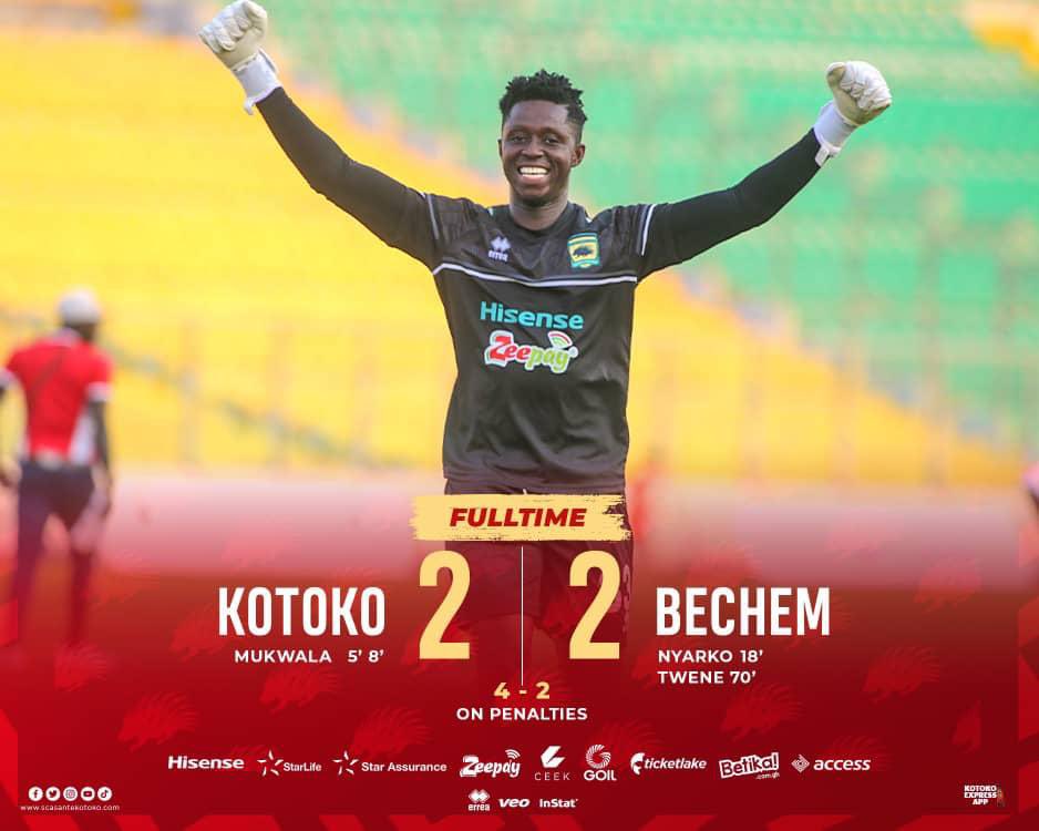 It was tough but we sailed through. We move onto the next round. Thanks yo everyone for the support...faaabulous 🔥🔥🔥 <a href="/AsanteKotoko_SC/">Asante Kotoko SC - 2X CAF CL Winners🥇</a> <a href="/1Davidobeng/">David Obeng Nyarko</a> @NYA_Kotoko <a href="/Opokutita/">Clement Appiah Tita</a> <a href="/MTNFACupGH/">MTN FA CUP</a>