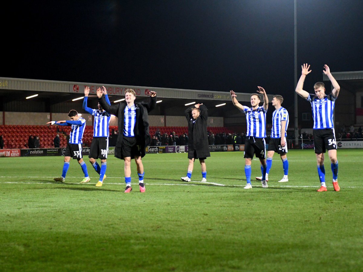 swfc's tweet photo. 1️⃣1️⃣ games unbeaten 👊

#swfc https://t.co/xHZnKFTJGb