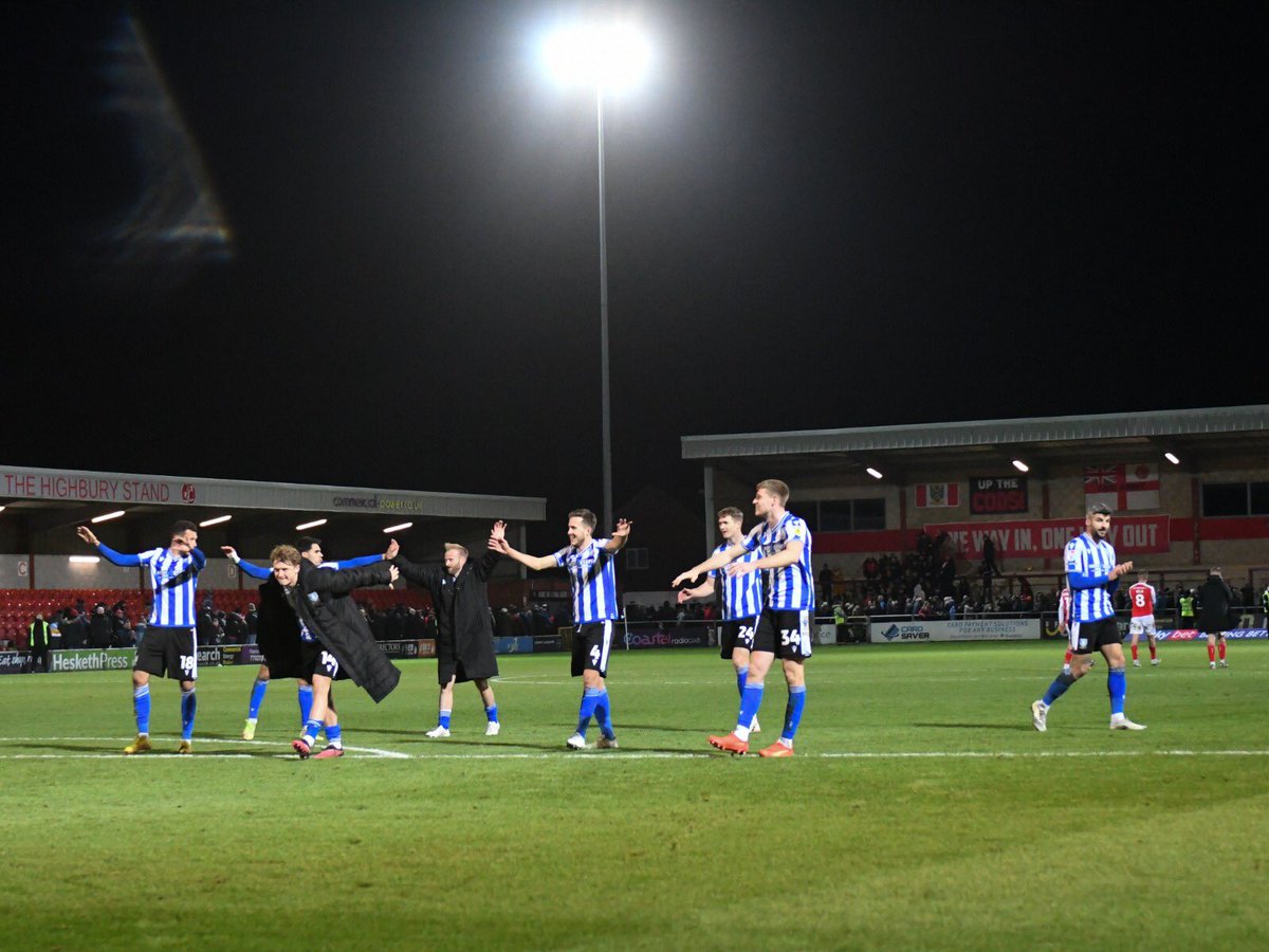 swfc's tweet photo. 1️⃣1️⃣ games unbeaten 👊

#swfc https://t.co/xHZnKFTJGb
