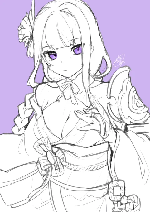 ハラカミキャラ(?)をリクエストしてもらって描いてました 