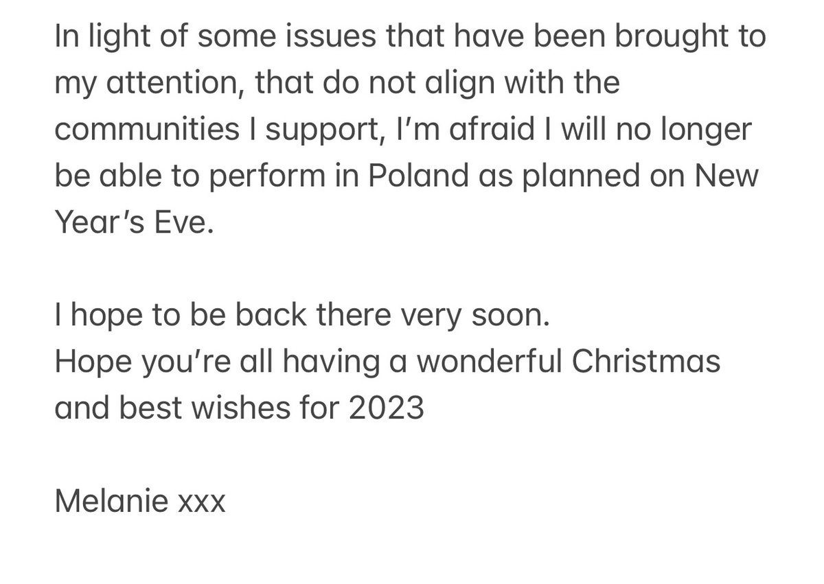 Melanie C / Mel C tweet media