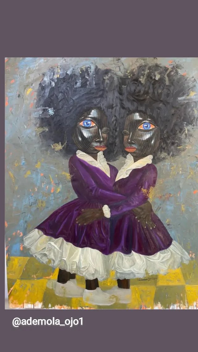 Title: ibeji Myth
Medium: oil on canvas
#ArtofLegends #artists #twins #TweetOfTheDay #TwitterFiles5 #NFT #NFTs #NFTCommuntiy #nftcollector