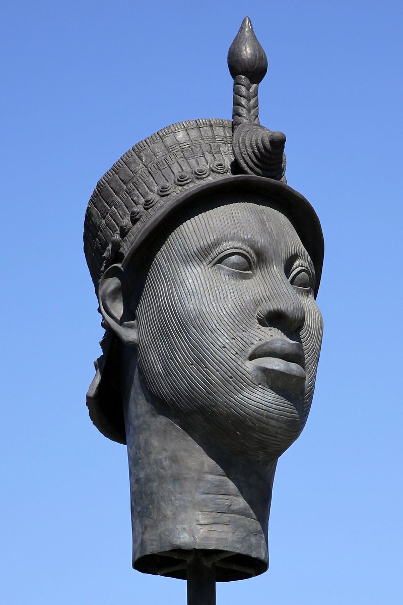 Yorubaness's tweet photo. Yoruba "ORI OLOKUN" Sculpture in Rio de Janeiro, Brazil 🤩✨ https://t.co/iMd0iWK6m5