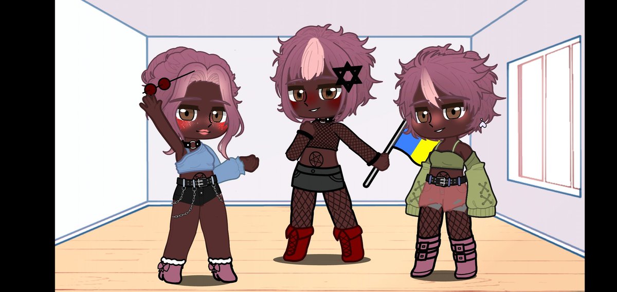 PanGacha69's tweet photo. Hey guys, new OC's design coming away!!
(I honestly loved them a lot)
#gacha https://t.co/F2A62iACCq