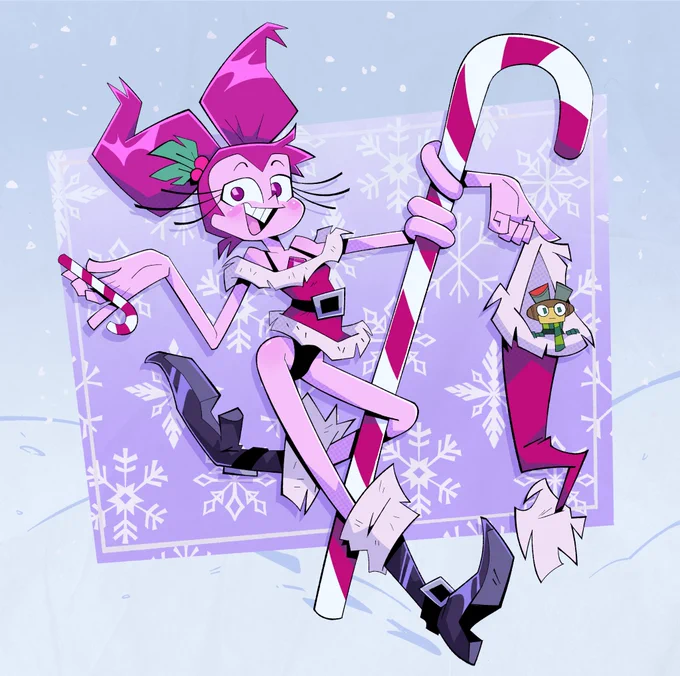 My secret Santa for  ! Freakin love her spinel 
