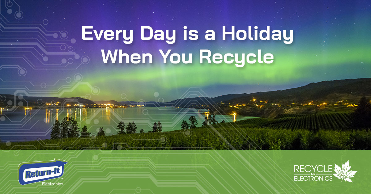 Return_It's tweet photo. Give a gift to the planet this year, and recycle your old electronics. Visit your nearest Return-It Electronics location. Learn more at https://t.co/33PEB2FGrS. https://t.co/Ccgdnr3Cnl