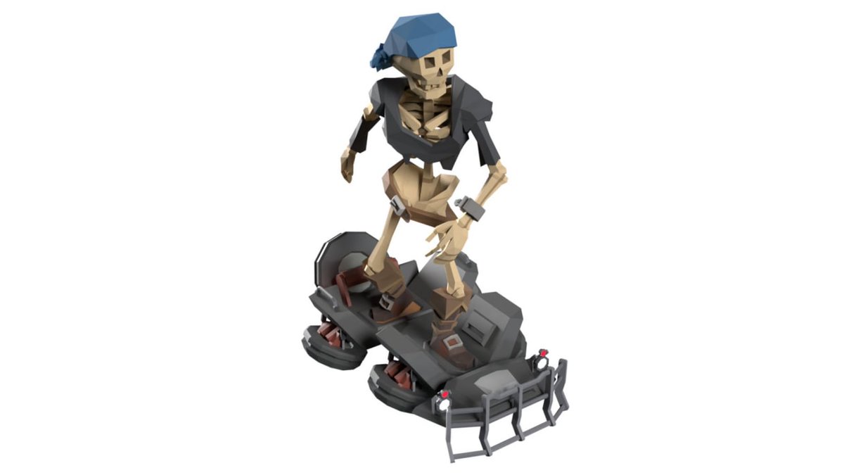 Character pose on the hoverboard study 🛹🛸

#NFT #GameFi #Crypto