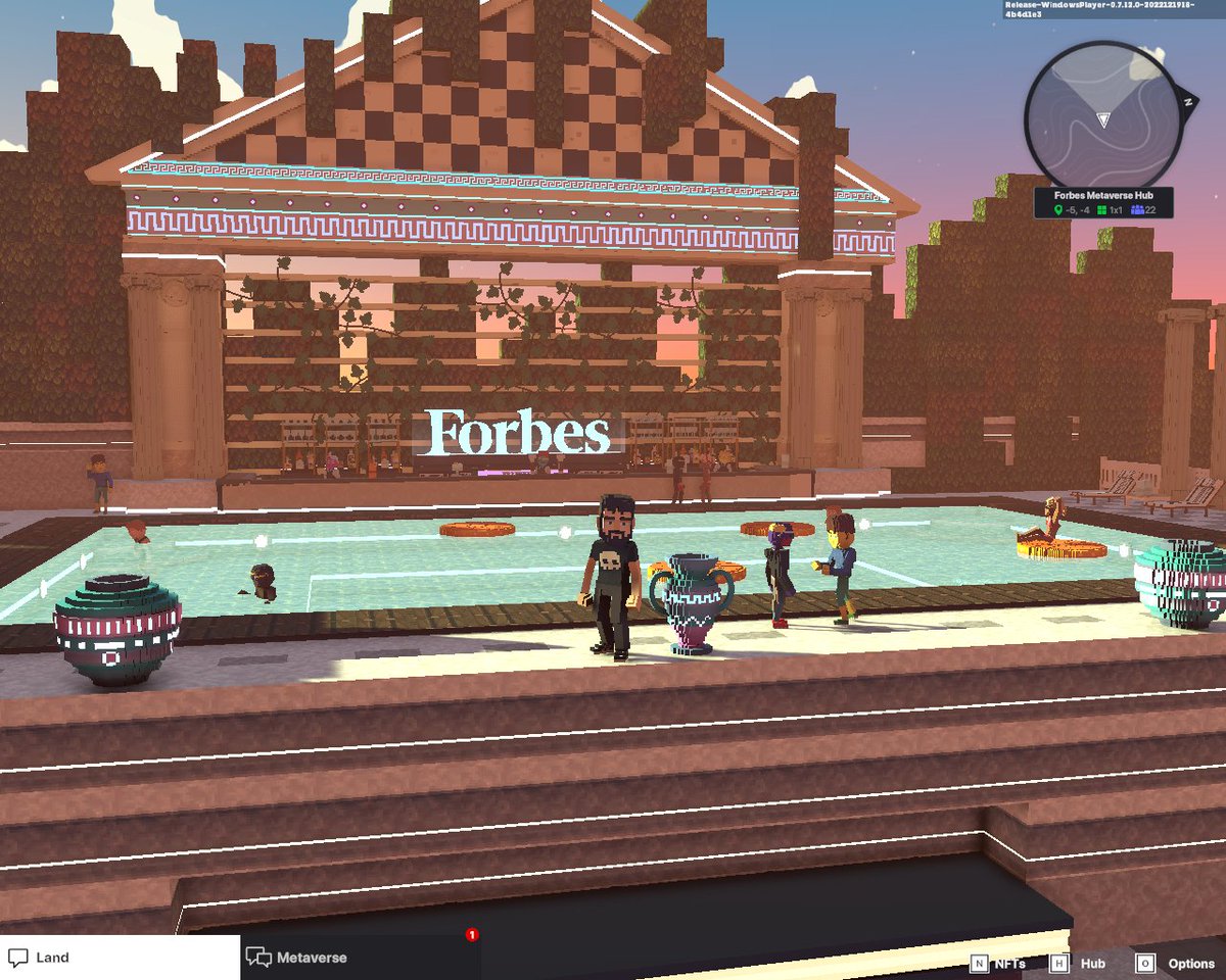 cpt_ivan's tweet photo. @TheSandboxGame @Forbes @polygonalmind In the @Forbes Metaverse Hub! Check my screenshot below 🎈👇 https://t.co/nz9sAMOCru