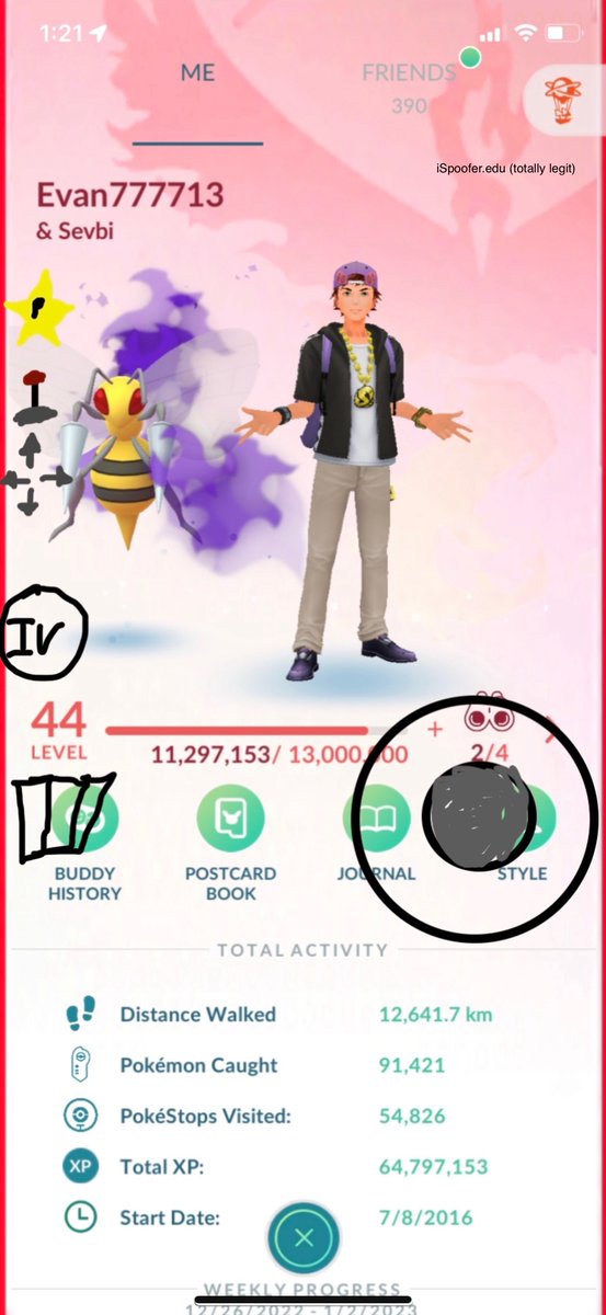 Guys my acct got banned for no reasons. I think I complained about lag too much and niantic tried to silence me. I clearly did nothing wrong and I was almost at 100k catches, pls check the screenshot if u think I’m lying. Pls help fight this injustice w RTs I did nothing wrong