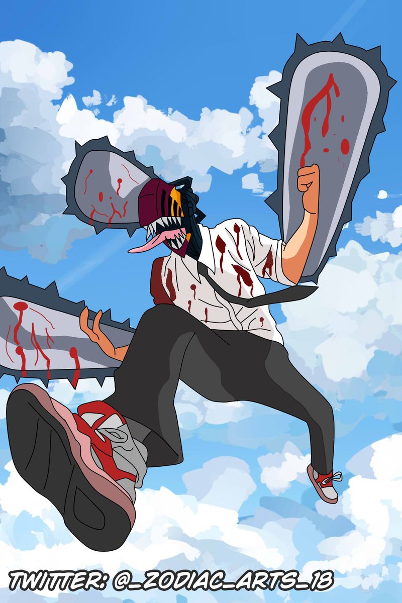 Zelix_arts19200's tweet photo. Drawing of Denji in his demon form from the anime and manga chainsaw man I hope you like it ❤️

#denji #chainsawman #chainsawmanfanart #chainsawmanart #animeart #animefanart #denjifanart #anime #animeboy #fanart #drawing #demon #drawinganime #denjiChainsawman #art #arte https://t.co/qTlGA6ENH7
