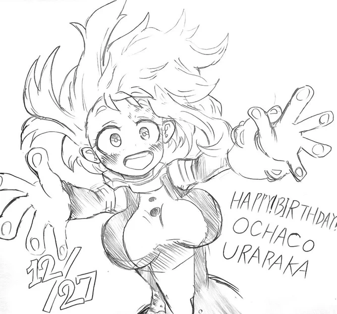 おめでとう❗️
#麗日お茶子誕生祭2022 
#麗日お茶子生誕祭2022 