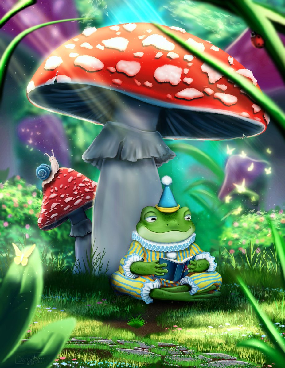 Secret Santa piece I made for a friend in a discord art sever.