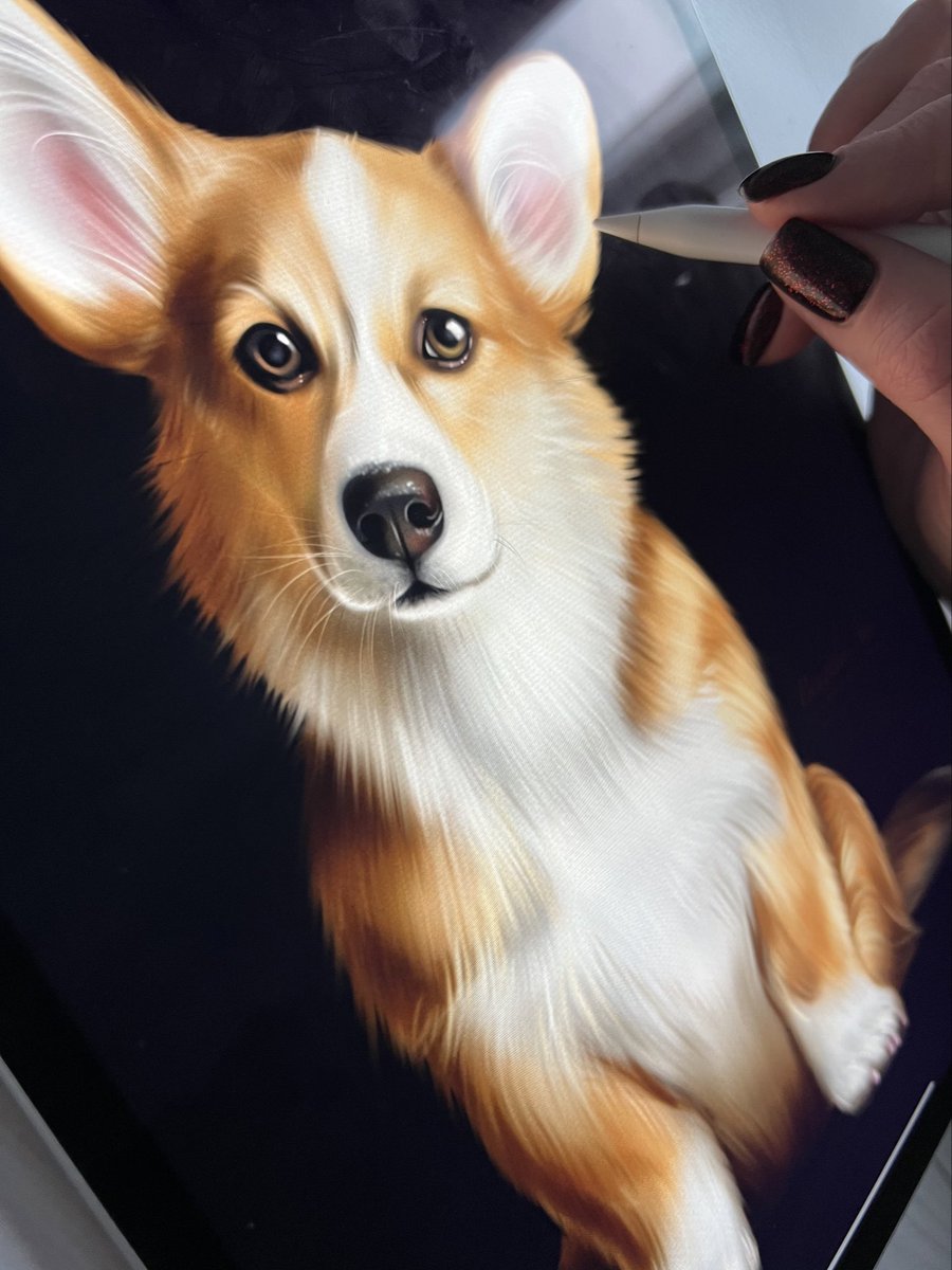 new day, new art🐶
