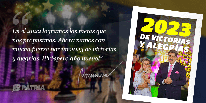 #ÚLTIMAHORA || Inicia la entrega del Bono 2023 de Victorias y Alegrías enviado por nuestro Pdte. <a href="/NicolasMaduro/">Nicolás Maduro</a> a través del Sistema <a href="/CarnetDLaPatria/">Carnet de la patria</a>.       
     
La entrega tendrá lugar entre los días #26Dic al #31Dic de 2022. 
 
<a href="/MSVSocial/">MSV Protección social</a> #TuiteroPatria #PuebloAlegreYUnido